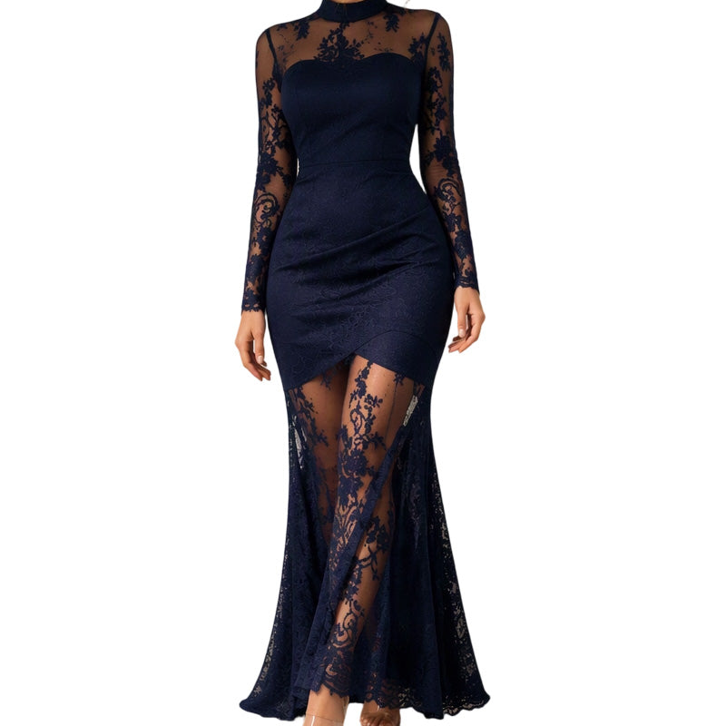 Vestido con encaje